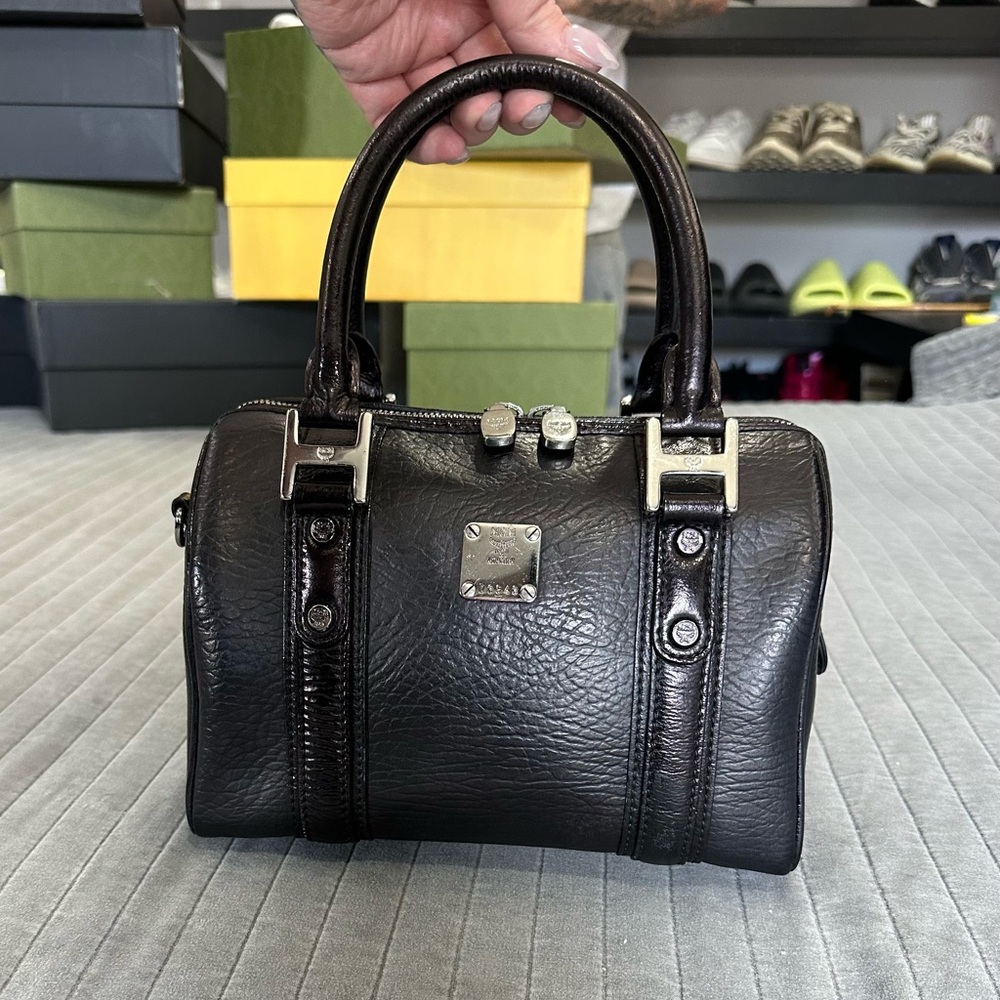 ♠️MCM MINI BOSTON BAG♠️